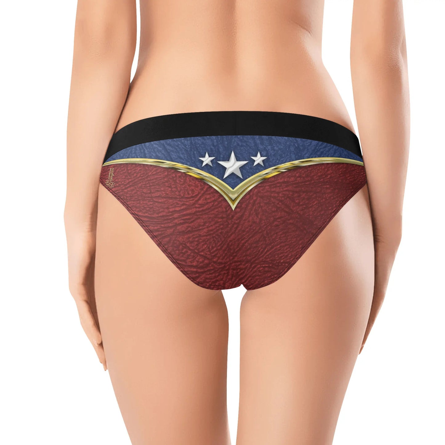 Pajamgeries Womens All Over Print Matching Panty - Super Woman