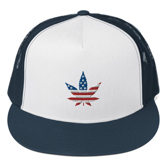 American Pothead Trucker Cap
