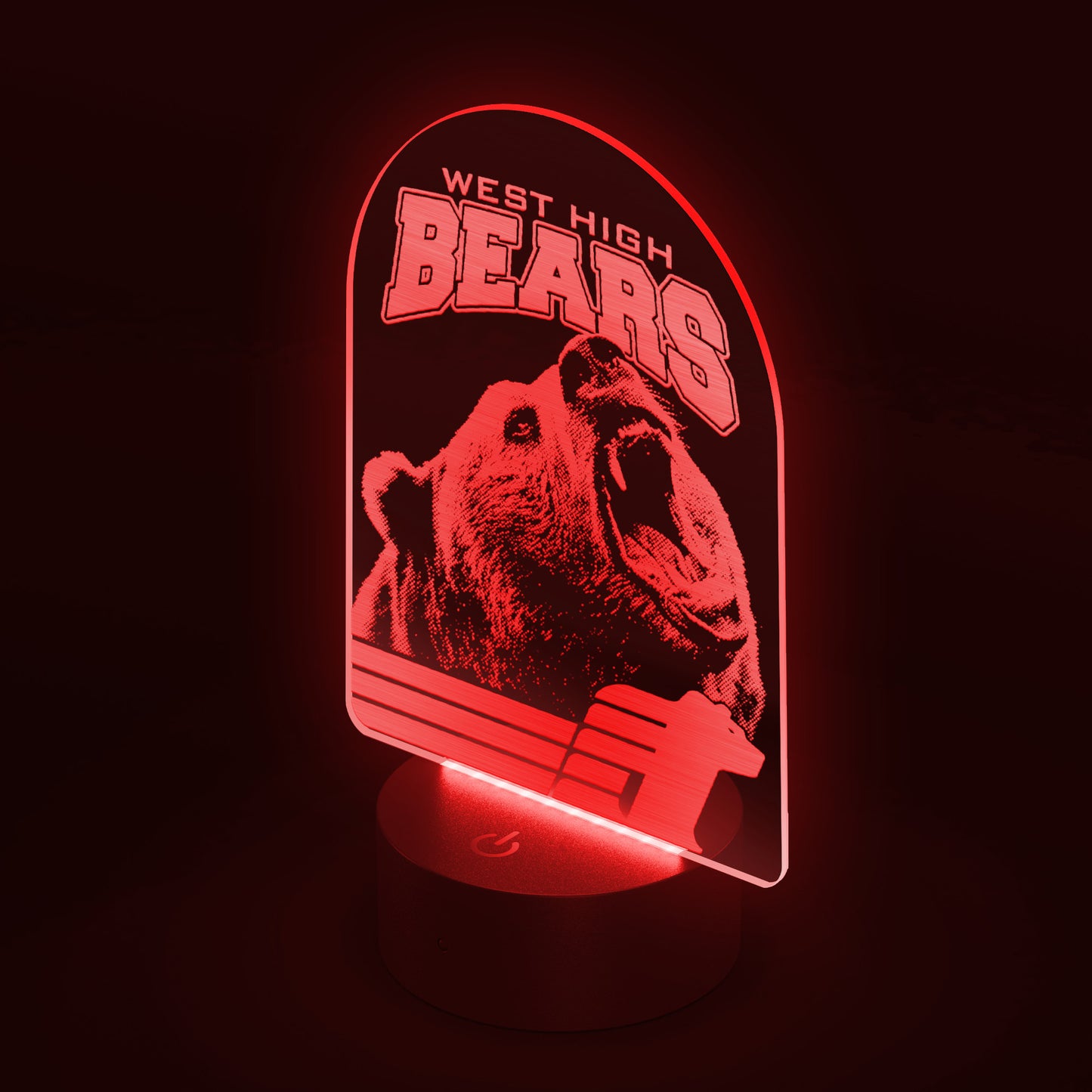 BWHS Arc Style LED Sign - Golden Bears