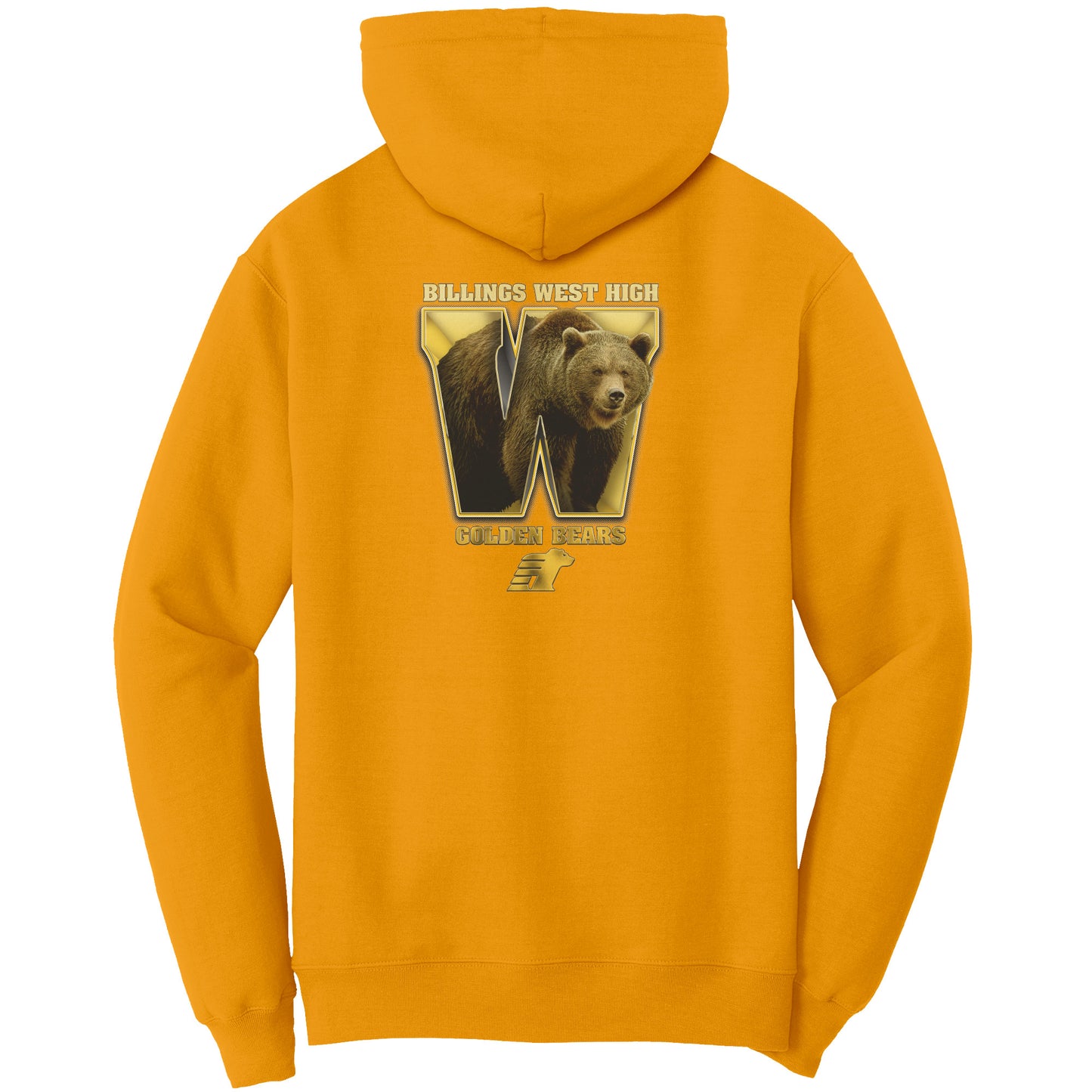 BWHS Unisex Hoodie - Golden Bears Inside