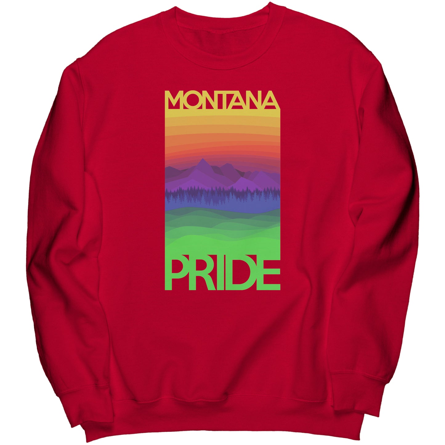 Montana Pride Landscape Sweatshirt