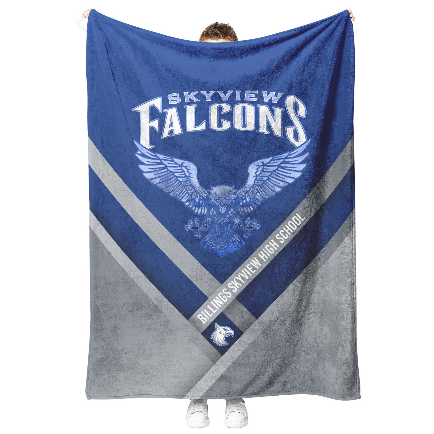 SHS Sherpa Fleece Blanket - Skyview Falcons