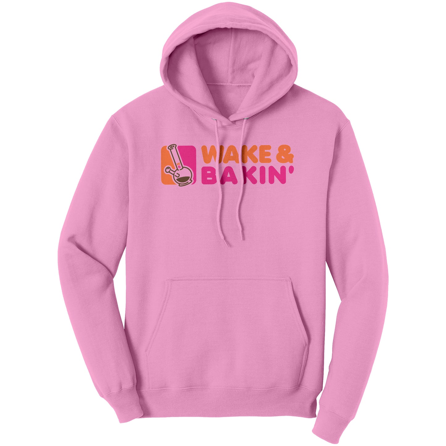 Wake and Bakin' Parody Logo Hoodie