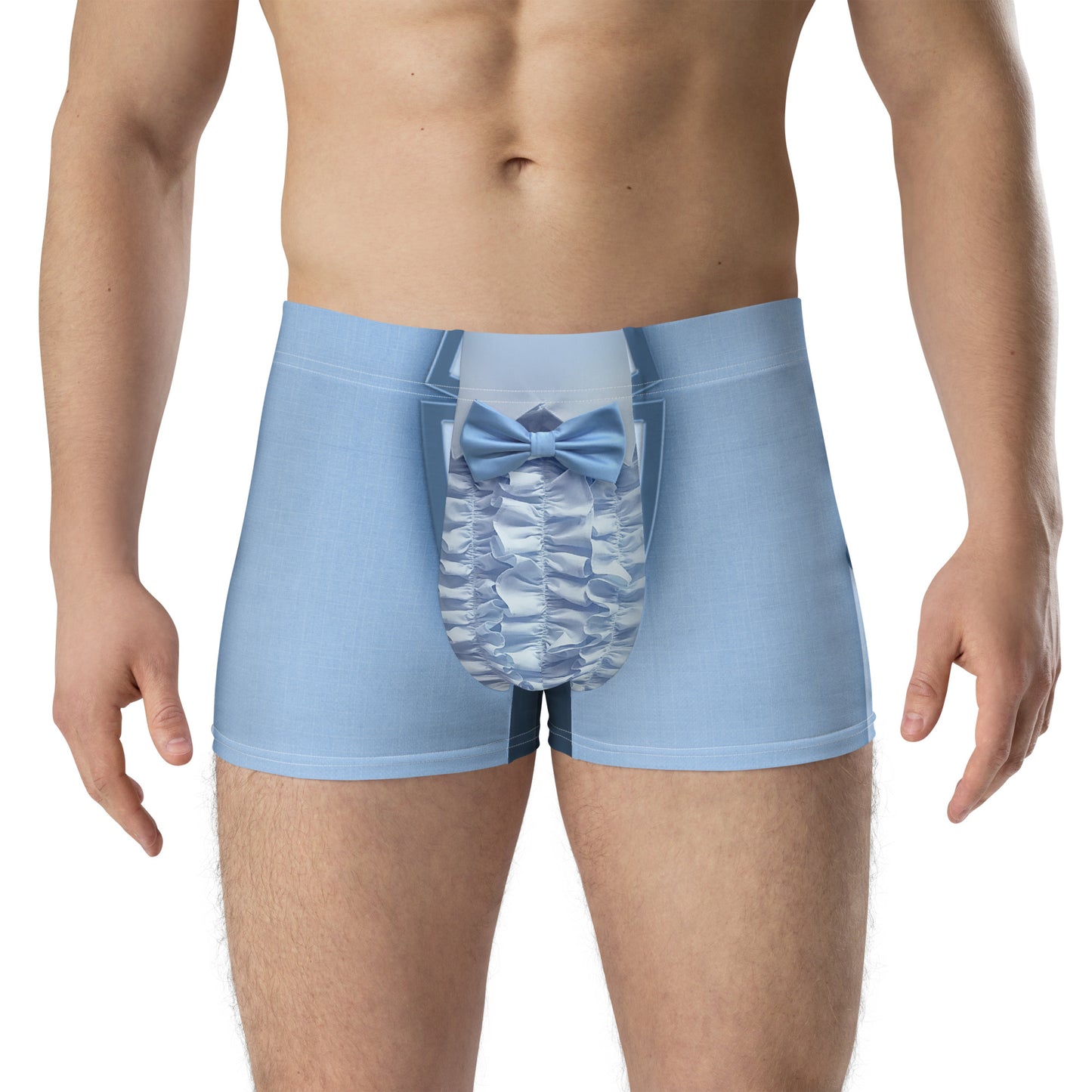 Pajamgeries Tuxedo Boxer Briefs - Retro Blue