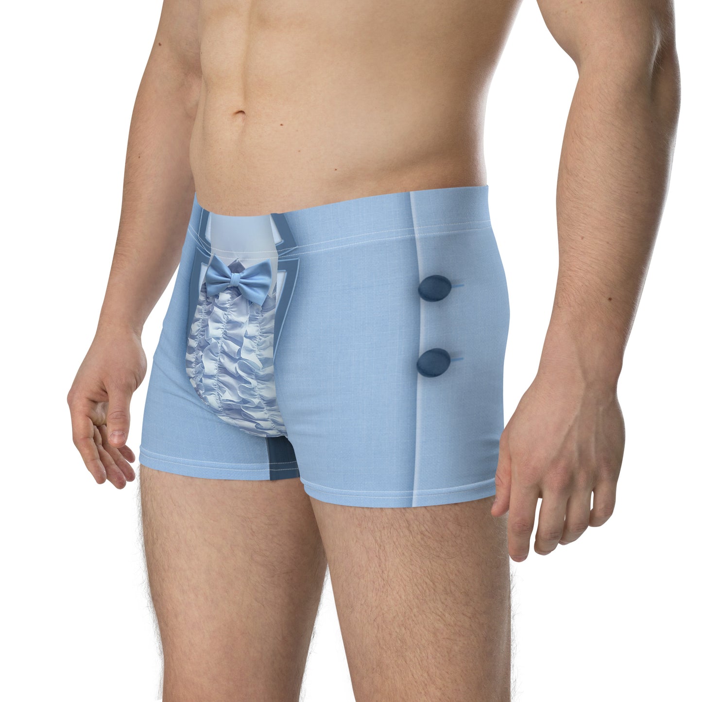 Pajamgeries Tuxedo Boxer Briefs - Retro Blue