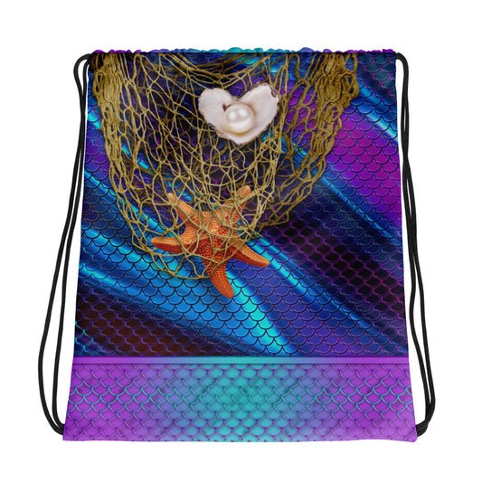 Pajamgeries Drawstring Overnight Bag - Mermaid