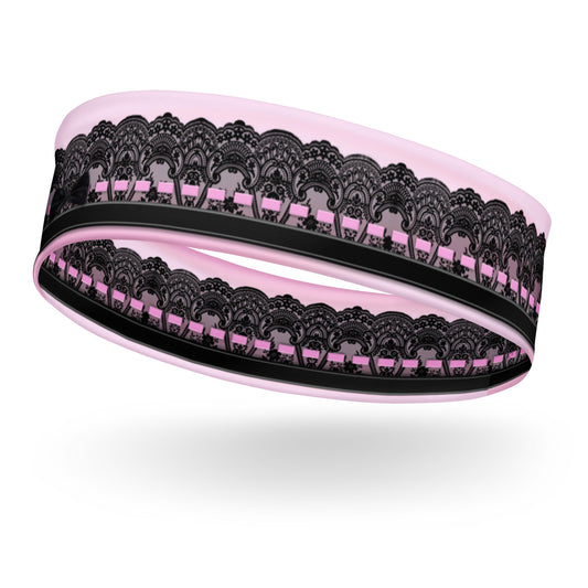 Pajamgeries Headband - Pink and Black