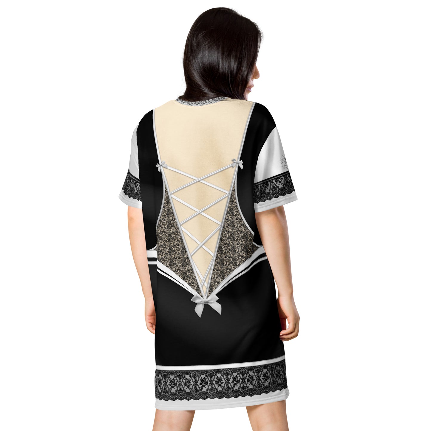 Pajamgeries T-shirt Dress - French Maid - Hanami