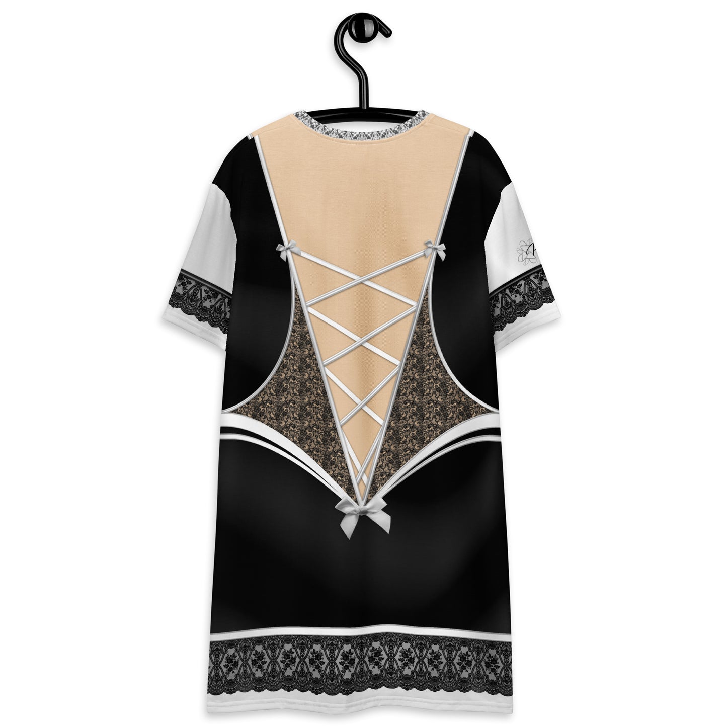 Pajamgeries T-shirt Dress - French Maid - Ivory