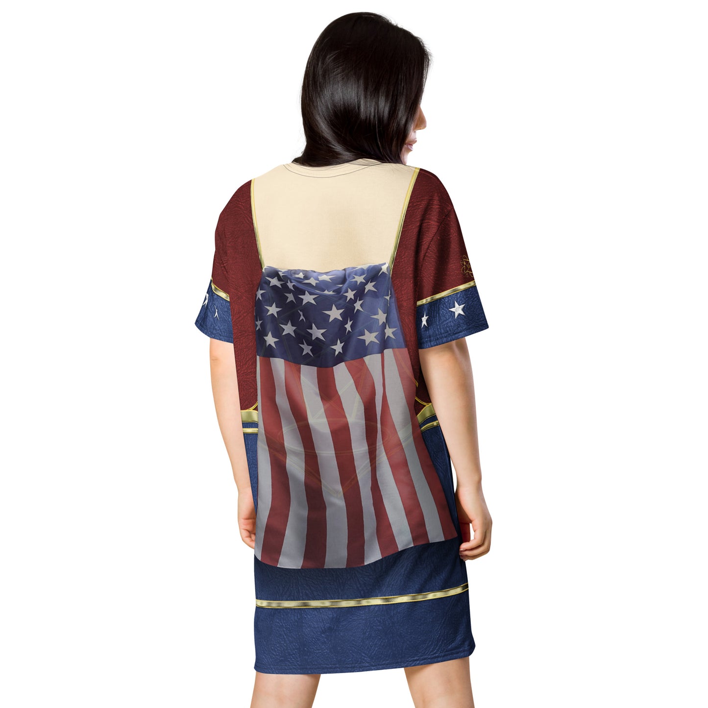 Pajamgeries T-shirt Dress - Super Woman - Hanami