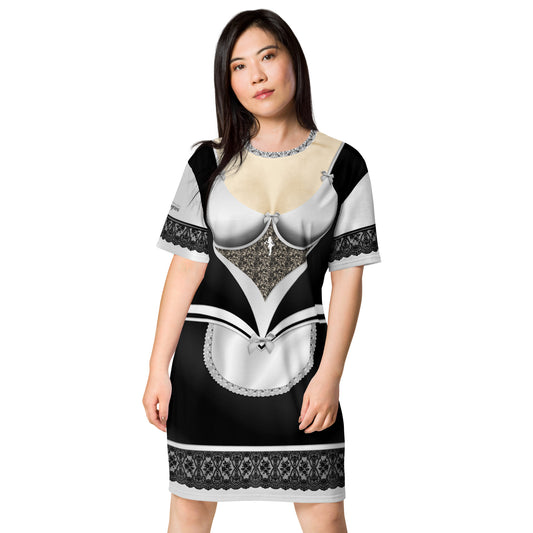 Pajamgeries T-shirt Dress - French Maid - Hanami
