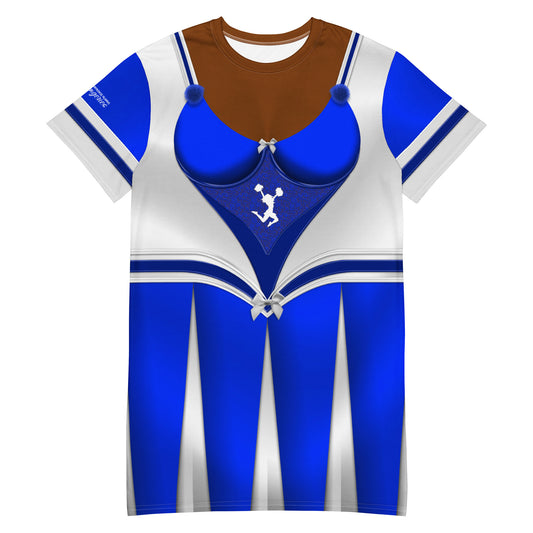 Pajamgeries T-shirt Dress - Cheerleader - Canela