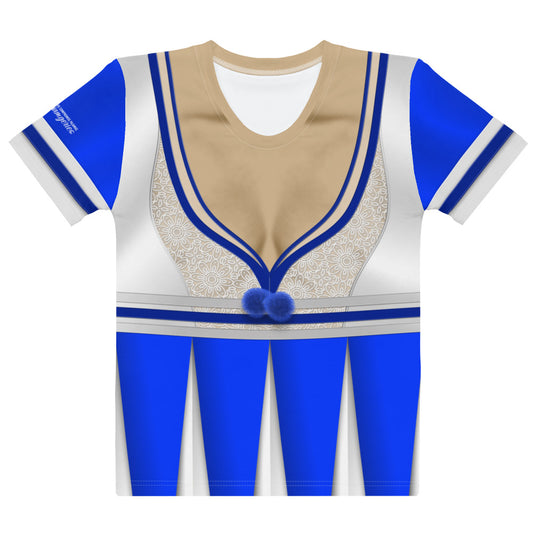Pajamgeries Women's T-shirt - Cheerleader - Mediterranean