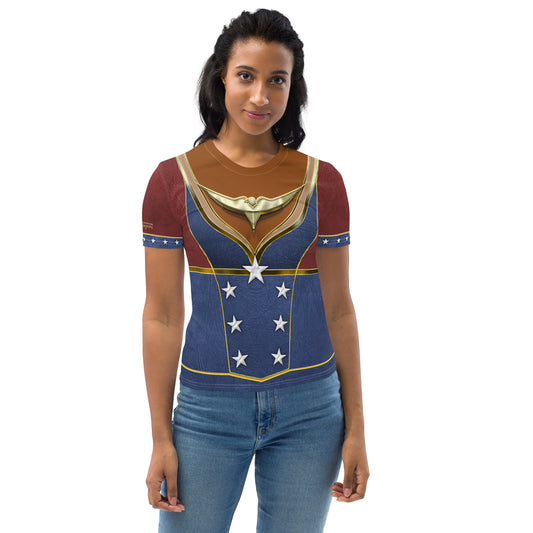Pajamgeries Women's T-shirt - Superheroine - Canela
