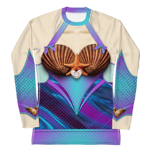 Pajamgeries Women's Rash Guard - Mermaid - Hanami