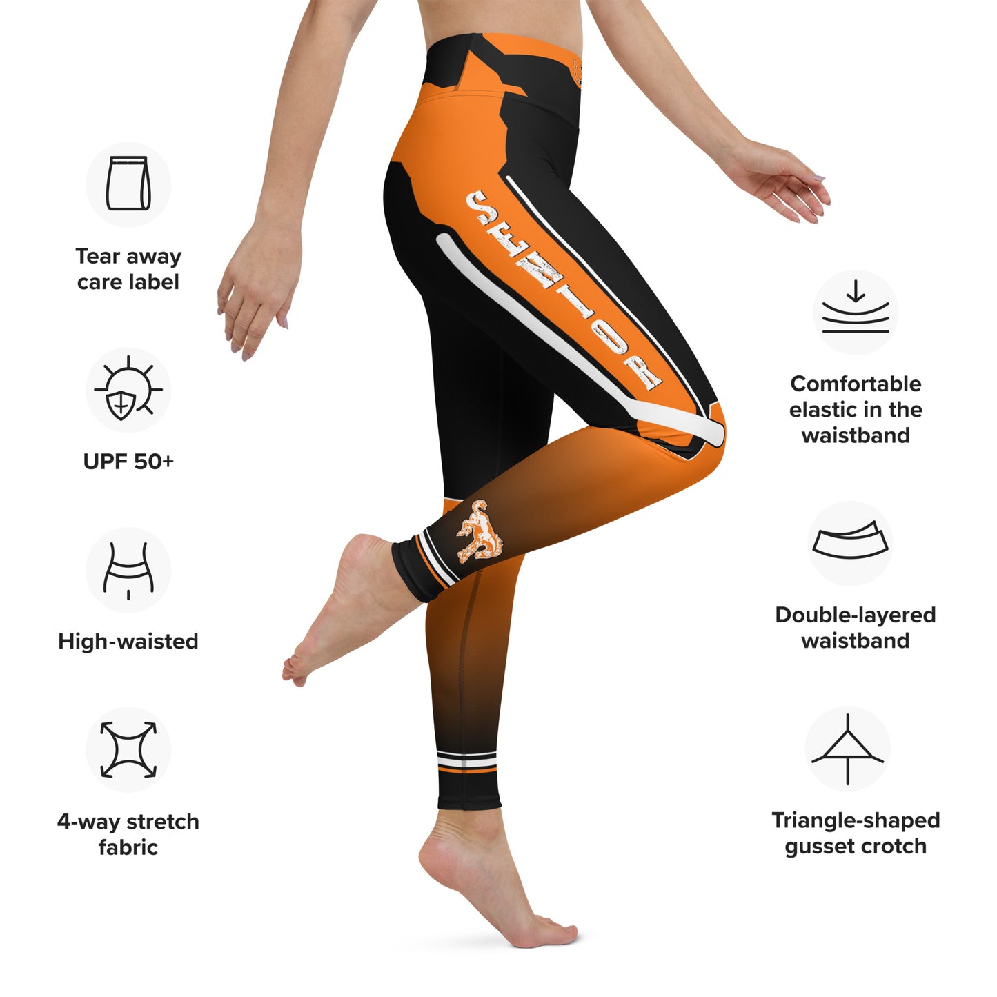 BSH Yoga Leggings - Senior Broncs