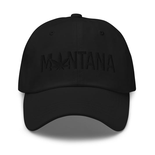 Montana All Black Dad Hat