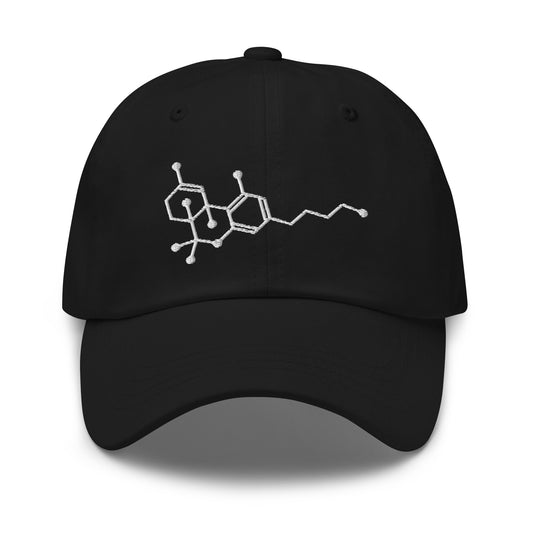 THC Molecule Dad Hat