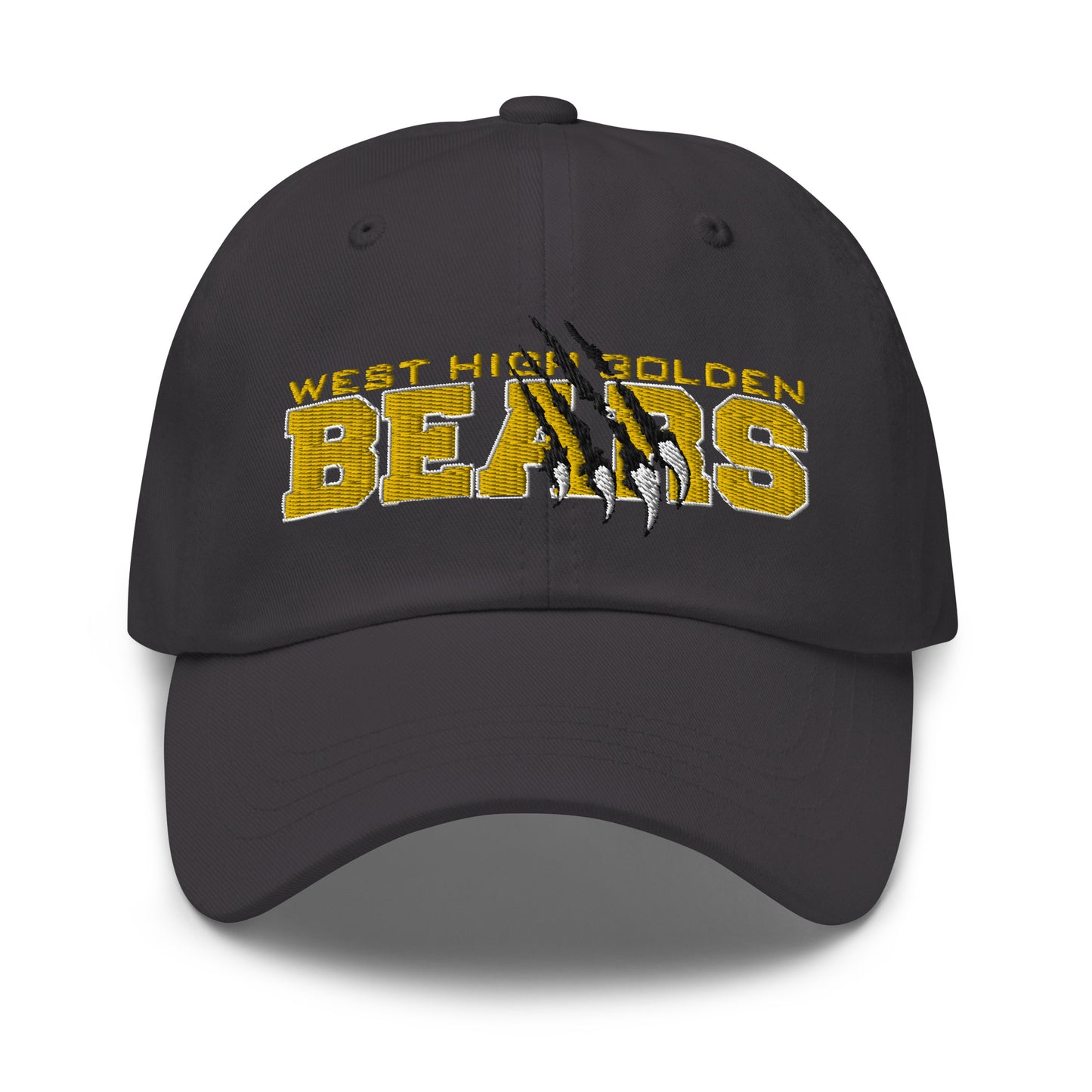 BWHS Baseball Hat - Golden Bears Clawed