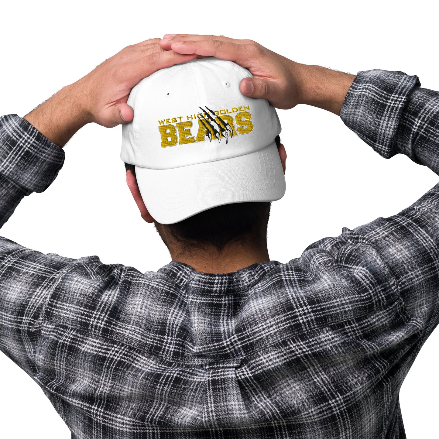 BWHS Baseball Hat - Golden Bears Clawed