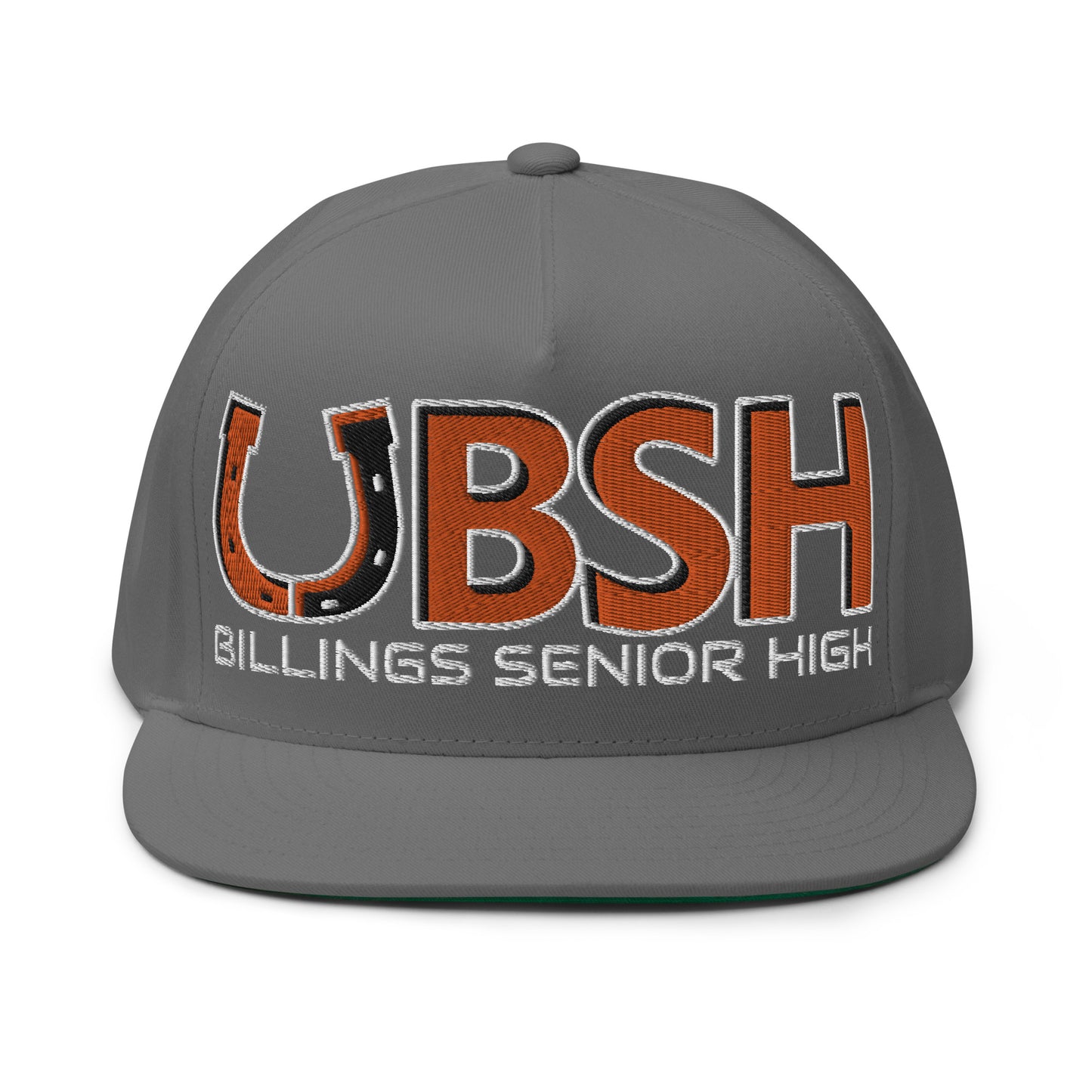 BSH Flat Bill Cap - Senior Broncs