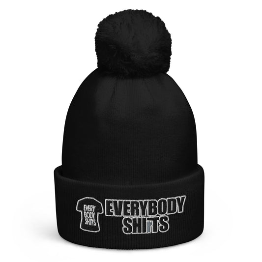 Everybody Shirts Pom Pom Beanie