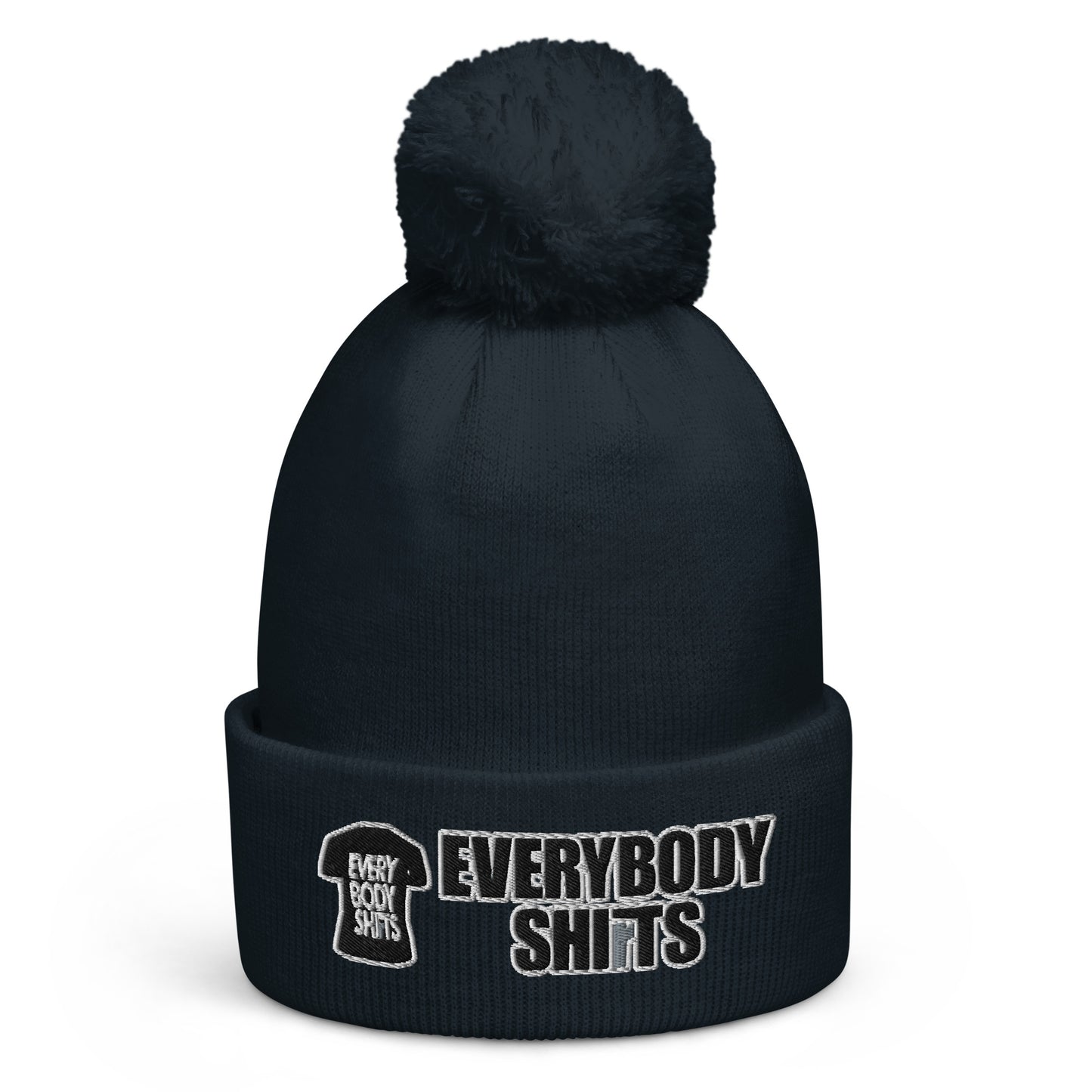 Everybody Shirts Pom Pom Beanie