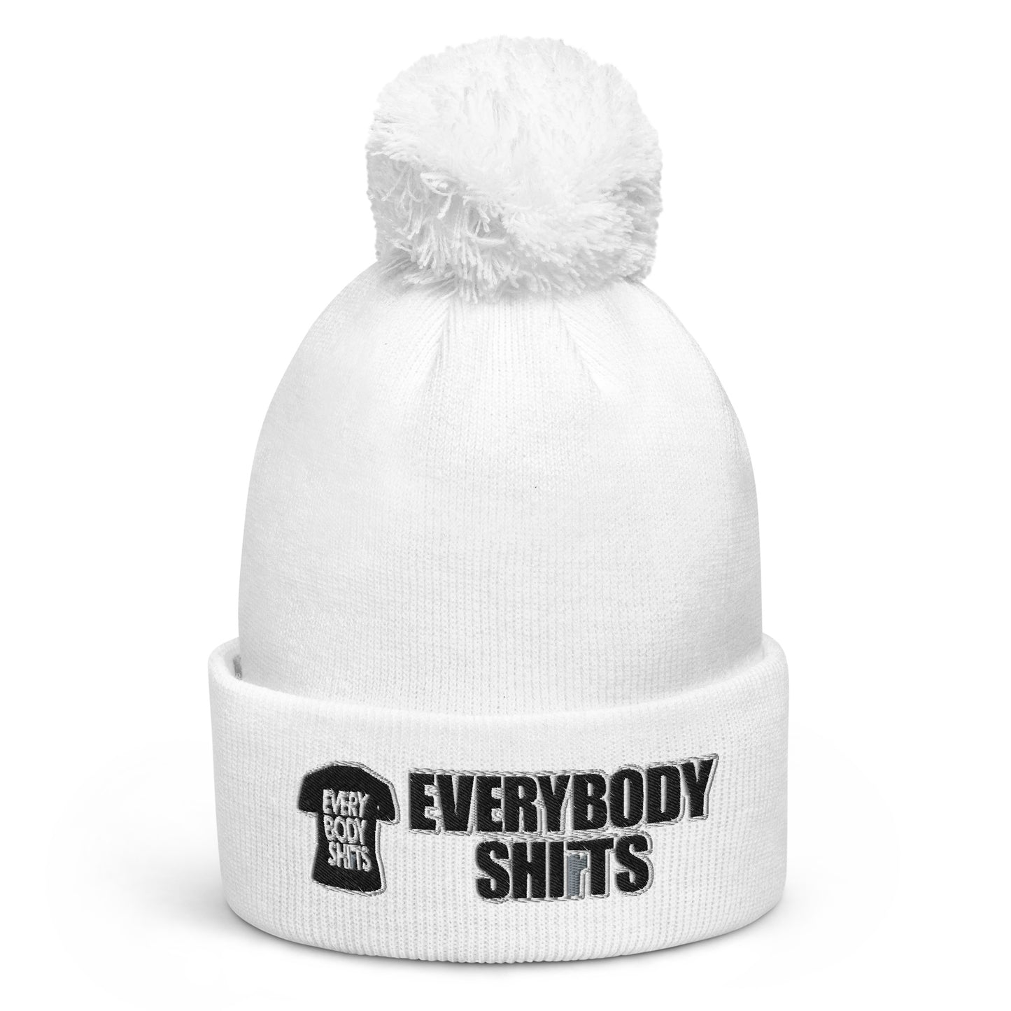 Everybody Shirts Pom Pom Beanie