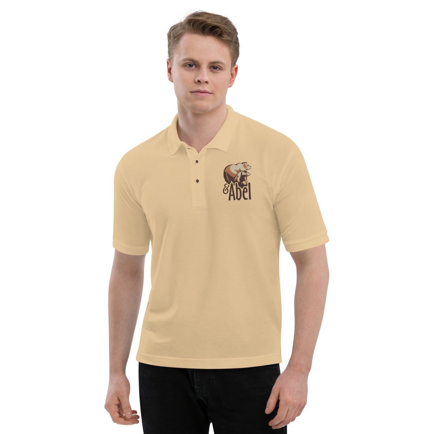 AndAbelArt Men's Premium Polo