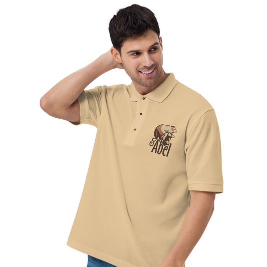 AndAbelArt Men's Premium Polo