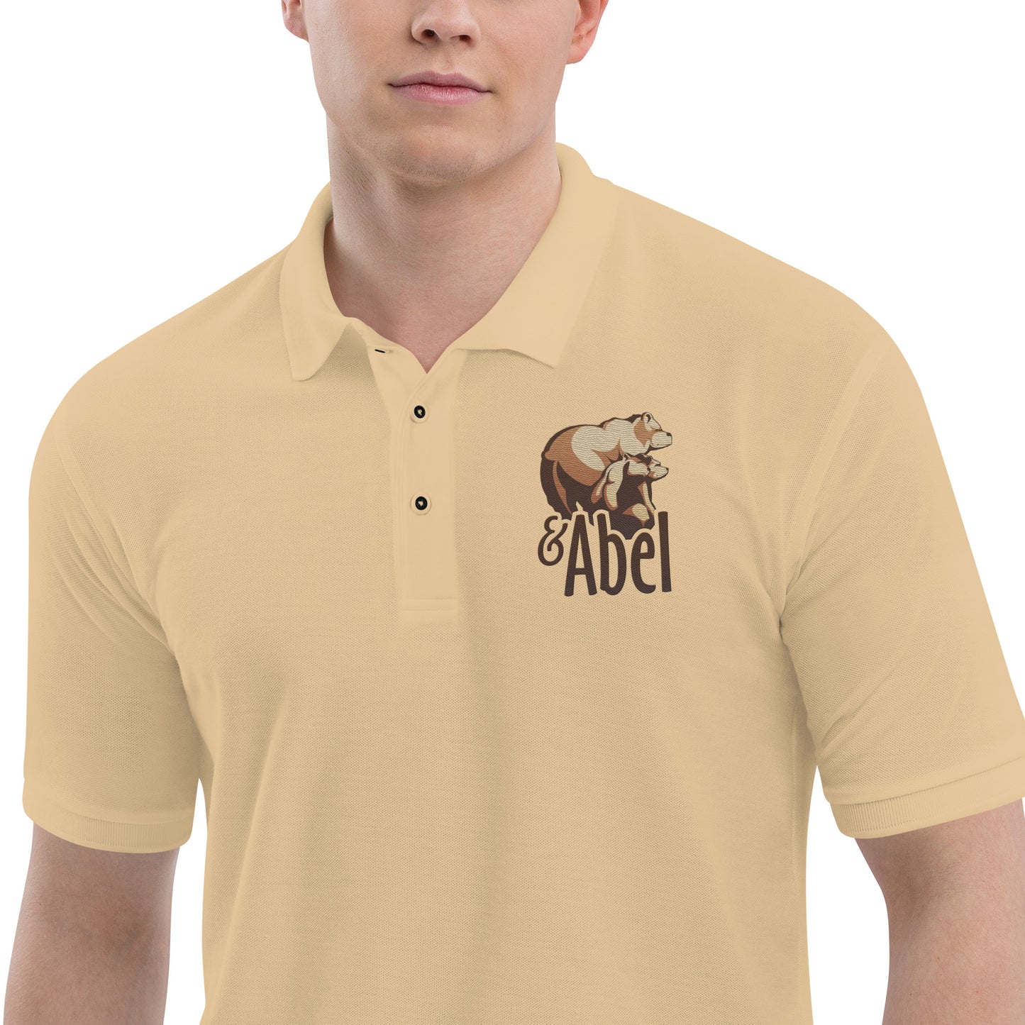 AndAbelArt Men's Premium Polo