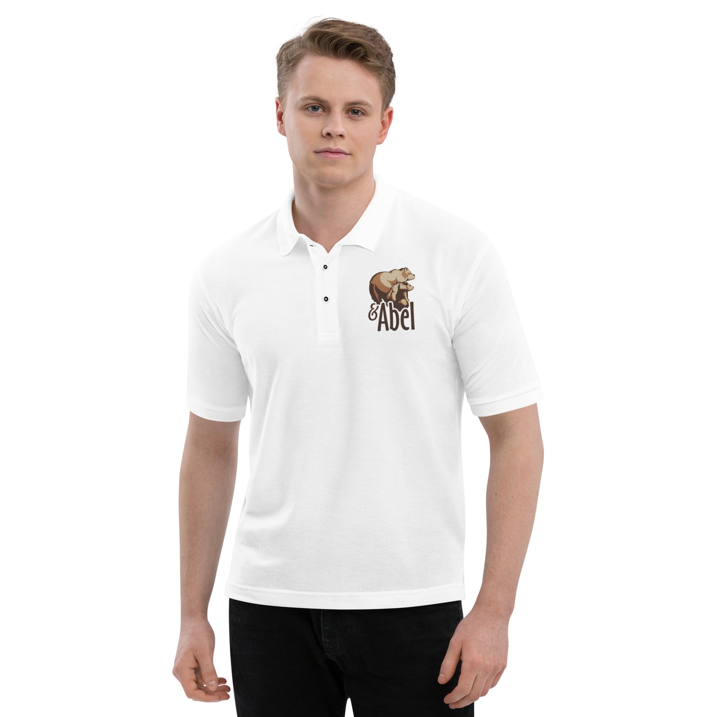 AndAbelArt Men's Premium Polo