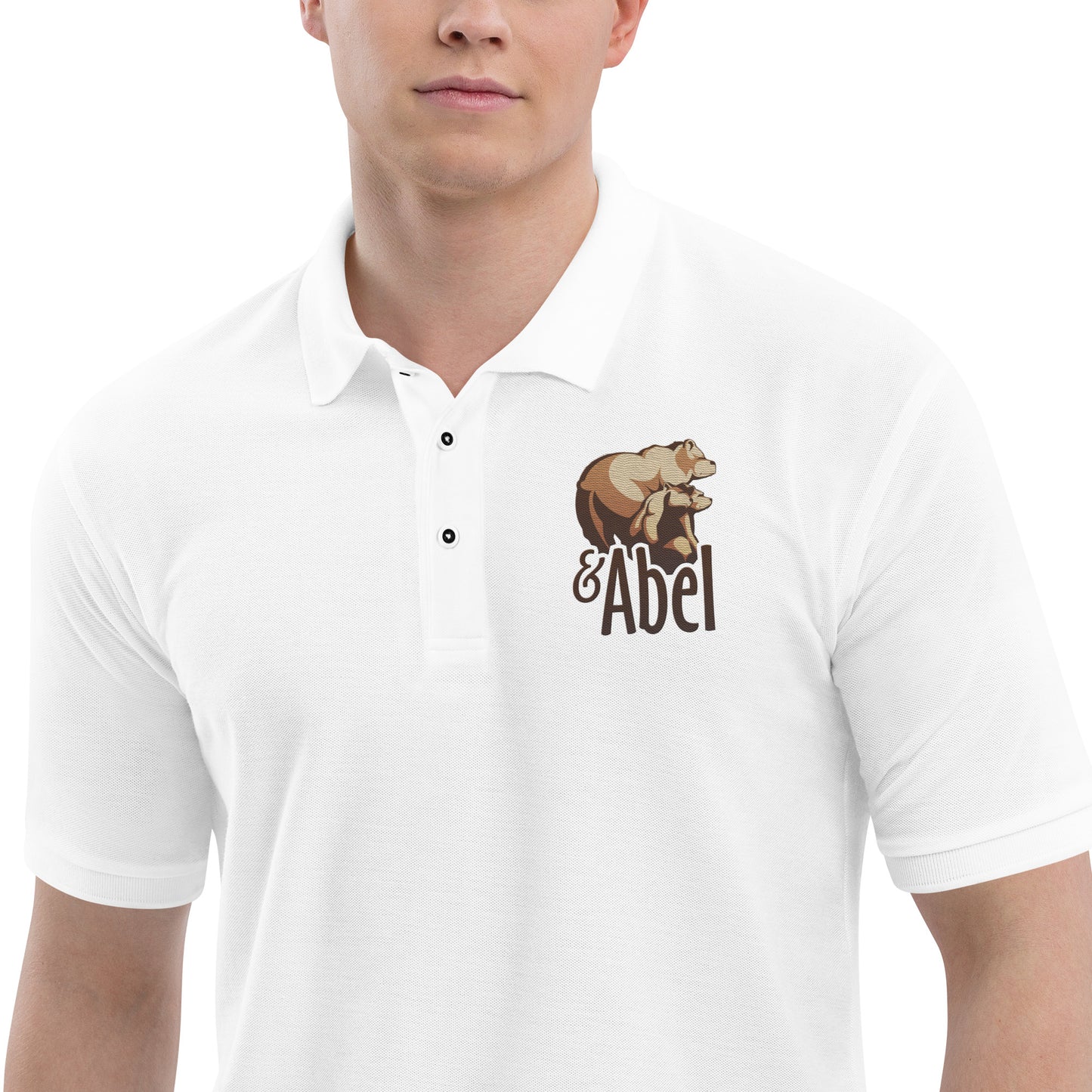 AndAbelArt Men's Premium Polo