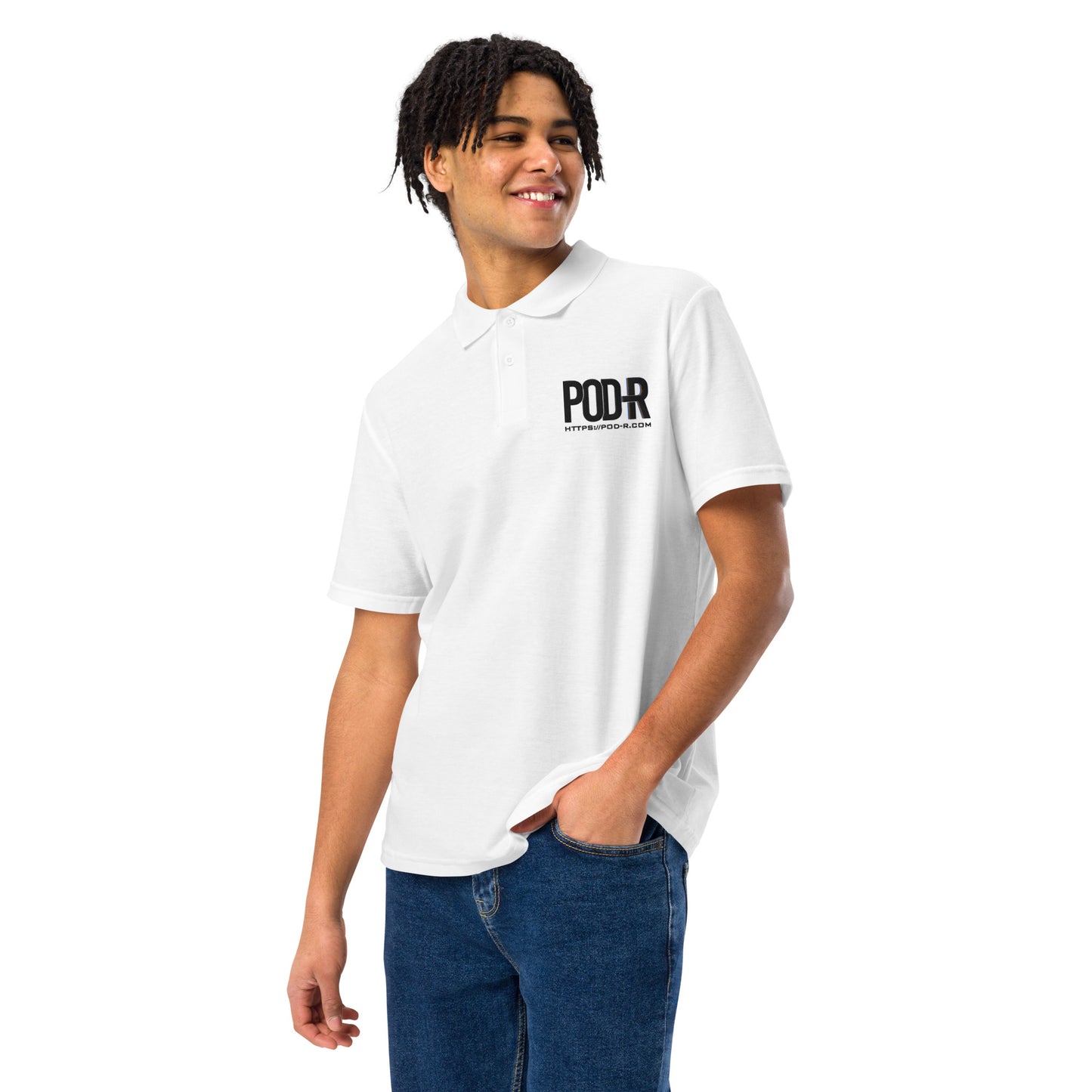 POD-R Unisex Pique Polo Shirt