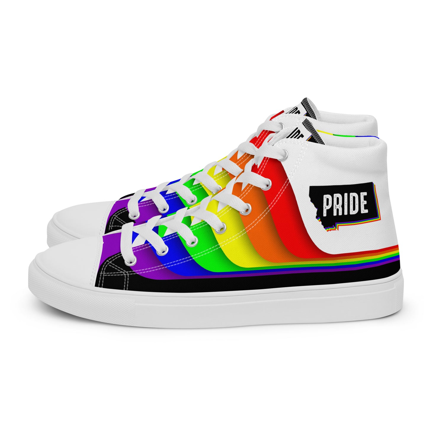 Montana Pride Women’s High Top Canvas Shoes