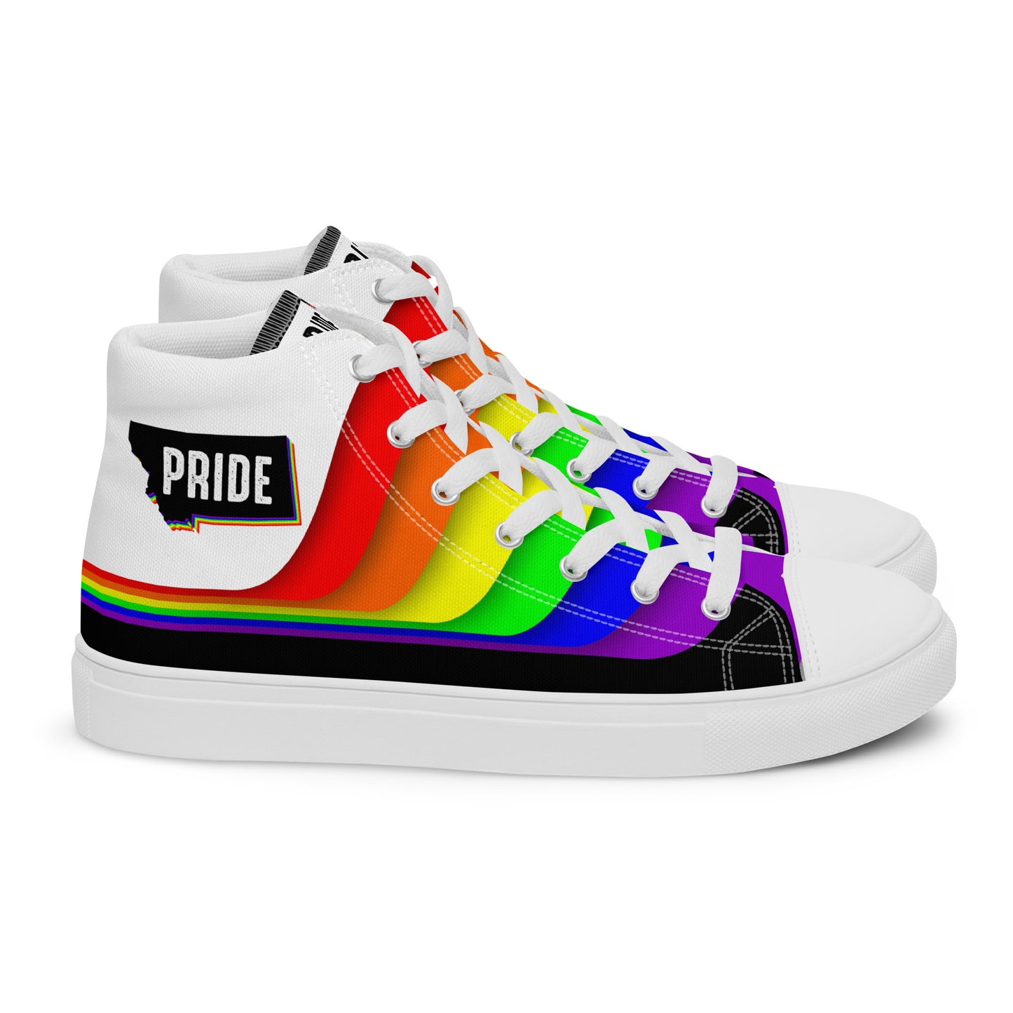 Montana Pride Women’s High Top Canvas Shoes